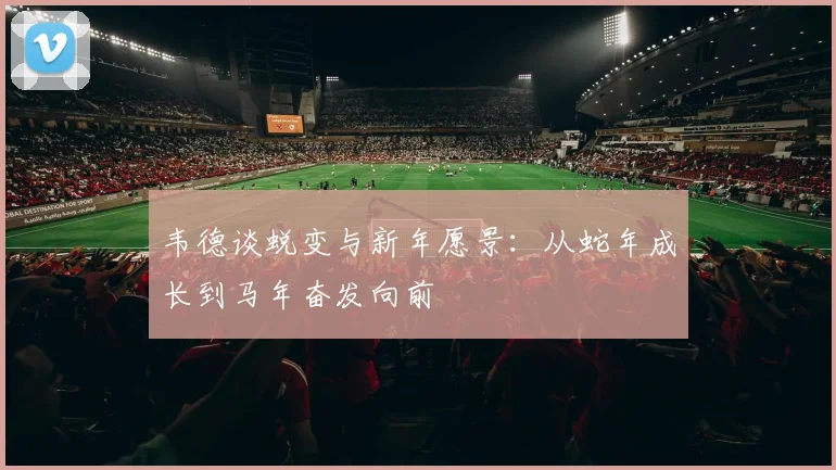 韦德谈蜕变与新年愿景：从蛇年成长到马年奋发向前