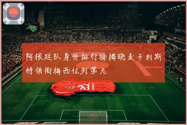 阿根廷队身价排行榜揭晓麦卡利斯特领衔梅西位列第九
